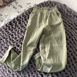 H&M paper bag pants